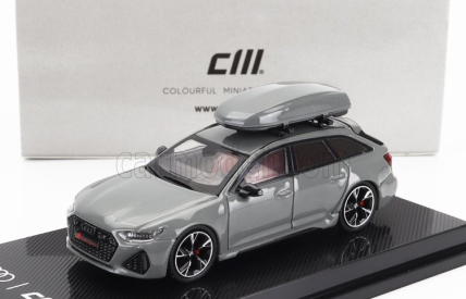 Cm-models Audi A6 Rs6 Avant C8 Sw Station Wagon 2021 1:64 Grey