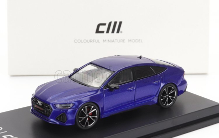 Cm-models Audi A7 Rs7 Sportback 2021 1:64 Blue Met