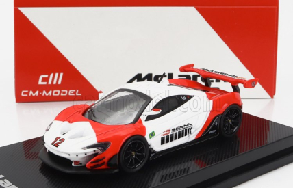 Cm-models Mclaren P1 Gtr N 0 2015 1:64 Bílá Červená
