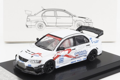 Cm-models Mitsubishi Lancer Evo Ix N 0 Racing 2003 1:64 Bílá