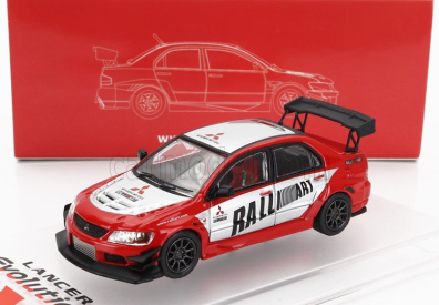 Cm-models Mitsubishi Lancer Evo Ix N 0 Rally Art 2003 1:64 Červená Stříbrná