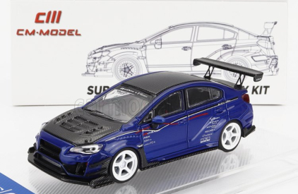 Cm-models Subaru Varis Wrx Sti S4 2019 1:64 Modrý Uhlík
