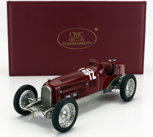 Cmc Alfa romeo F1  P3 N 42 Winner Marseille Gp 1933 Chiron 1:18 Red