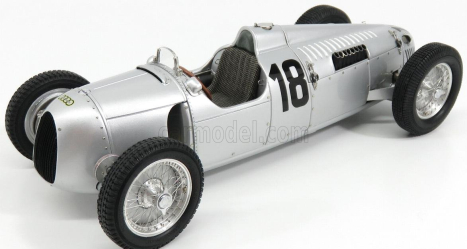 Cmc Auto union F1  Type C N 18 Winner Internationales Eifelrennen 1936 B.rosemeyer 1:18 Silver