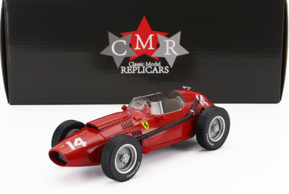 Cmr Ferrari F1  Dino 246 N 14 2nd Italy Gp Monza Mike Hawthorn 1958 World Champion 1:18 Red