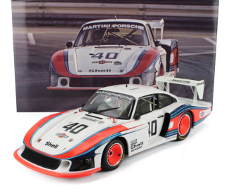 Cmr Porsche 935/78 3.2l Turbo Moby Dick Team Martini Racing Porsche System N 40 Drm Norisring 1978 Jacky Ickx 1:12 Bílá Červená Modrá