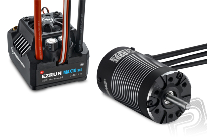 COMBO MAX10 SCT s EZRUN 3660 SL 3200Kv - černý