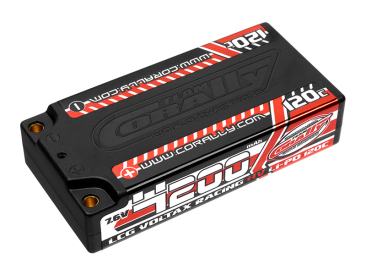 Corally LiPo HV Voltax 7.6V 4200mAh 120C LCG Short EFRA