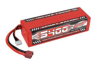 Corally LiPo Sport Racing 11.1V 5400mAh 50C Deans