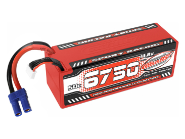 Corally LiPo Sport Racing 14.8V 6750mAh 50C EC5