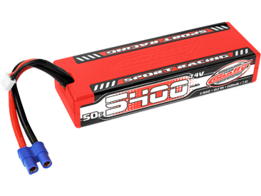 Corally LiPo Sport Racing 7.4V 5400mAh 50C EC3