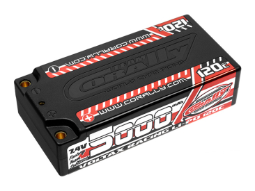 Corally LiPo Voltax 7.4V 5000mAh 120C Short EFRA