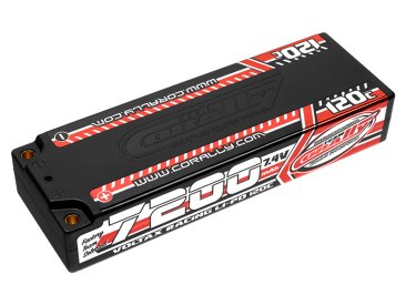 Corally LiPo Voltax 7.4V 7200mAh 120C EFRA