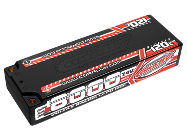 Corally LiPo Voltax 7.4V 8000mAh 120C EFRA