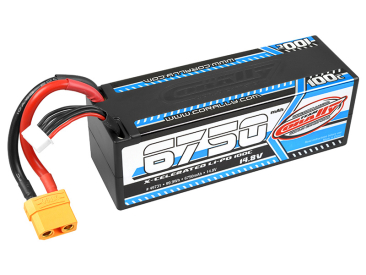 Corally LiPo X-Celerated 14.8V 6750mAh 100C XT90