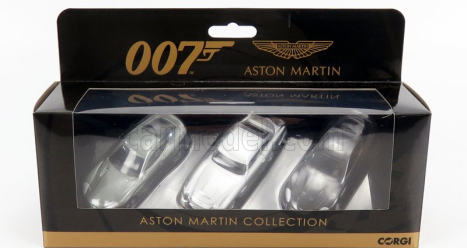 Corgi Aston martin Set 3x 007 James Bond - tři modely 1:50