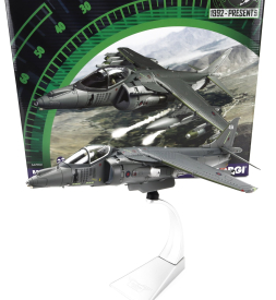 Corgi British aerospace Bae Harrier Gr7 Military Airplane 1975 1:48 Vojenská Šedá