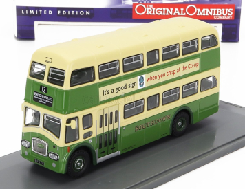 Corgi Leyland Pd3 Autobus Queen Mary 1970 1:76 Zelený Krém