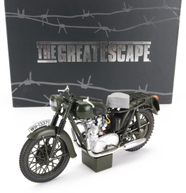 Corgi Triumph Tr6 1962 - Velký útěk - Steve Mcqueen 1:12, zelená