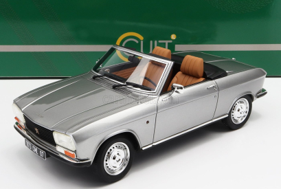 Cult-scale models Peugeot 304 Cabriolet 1973 1:18 Silver Met