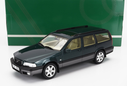 Cult-scale models Volvo V70 Xc Cross Country Sw Station Wagon 1996 1:18 Modrá Zelená Met