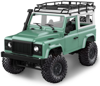 RC auto Land Rover Defender D90, zelená