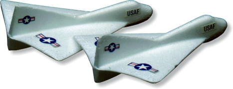 Delta Dart vystřelovací házedlo 2ks (102mm)