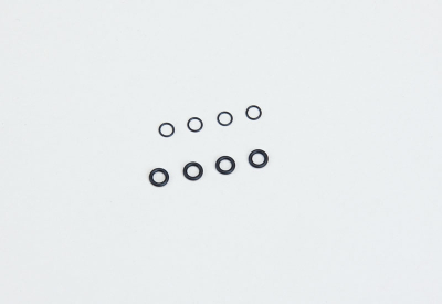 Distanční-O-kroužky 4x0,5mm, 4x1mm