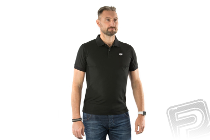 DJI Black POLO-Shirt(XL)