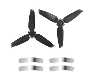 DJI FPV - 5328S vrtule s nálepkami (Silver)