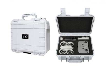 DJI Neo & RC Motion 3 - bílý odolný kufr s popruhem přes rameno