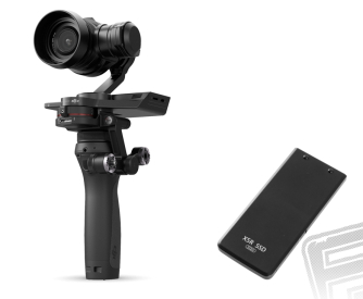 DJI OSMO RAW + mikrofon FM-15 FlexiMic + Extra SSD (512GB)