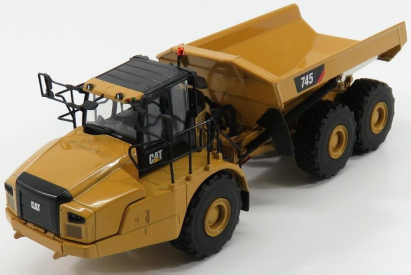 Dm-models Caterpillar Cat745 Kloubový dumper 1:50, žlutá