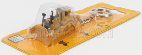 Dm-models Caterpillar Portachiavi - Keyring Catd8t Ruspa Cingolata - Scraper Type Tractor - Cm.5 1:100 Žlutá Černá