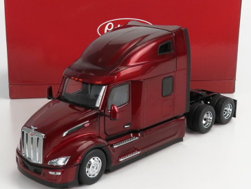 Dm-models Peterbilt 579 Tractor Truck 3-assi 2011 1:32 Red Met