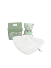 Doudou Můj malý medvídek 10 cm světle zelený