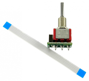 DS-16 vyměnitelný přepínač TX krátký 3 polohy
