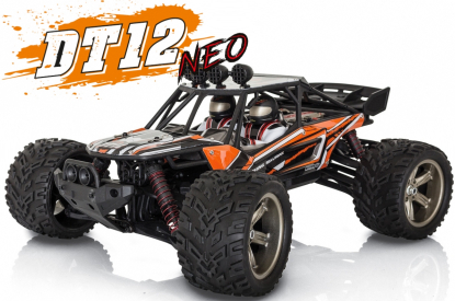 RC auto DT-12 NEO elektro Offroad písečná BUGGY, oranžová