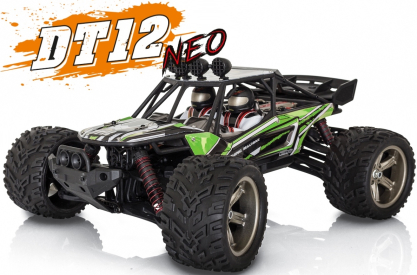 RC auto DT-12 NEO elektro Offroad písečná BUGGY, zelená