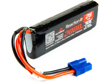 Dynamite LiPo Reaction2 7.4V 2000mAh 30C EC3