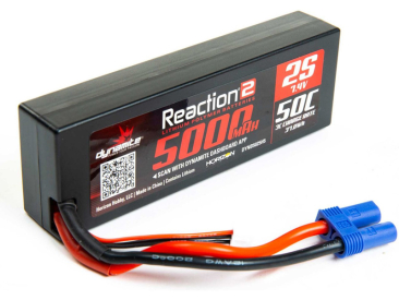 Dynamite LiPo Reaction2 7.4V 5000mAh 50C EC5