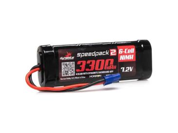 Dynamite NiMH Speedpack2 7.2V 3300mAh EC3