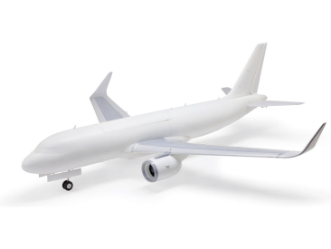 E-flite Airbus A320neo EDF AS3X+ SAFE Select BNF Basic bílý