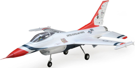 E-flite F-16 Thunderbirds 0.8m SAFE Select BNF Basic