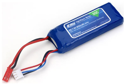 E-Flite LiPol 7.4V 800mAh 30C JST