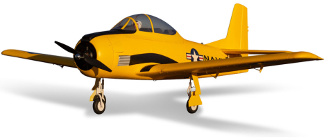 RC letadlo E-flite T-28 Trojan 2.0m Smart SAFE Select BNF Basic