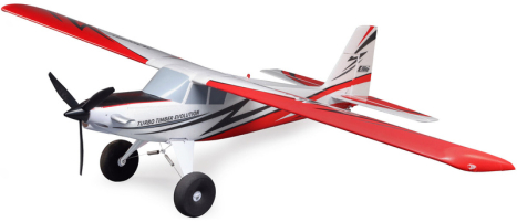 RC letadlo E-flite Turbo Timber Evolution 1.5m BNF Basic, plováky