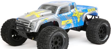 RC auto ECX Ruckus 1:10 RTR, modrá