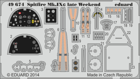 Ed49674 LEPT  Spitf. Mk.IXc late  1/48 Weekend