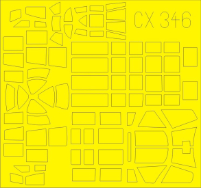 EdCX346 Flexible Mask He-115  1/72